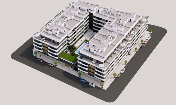 Apartamento - Obra nueva -
        Santa Pola - NBH-97670