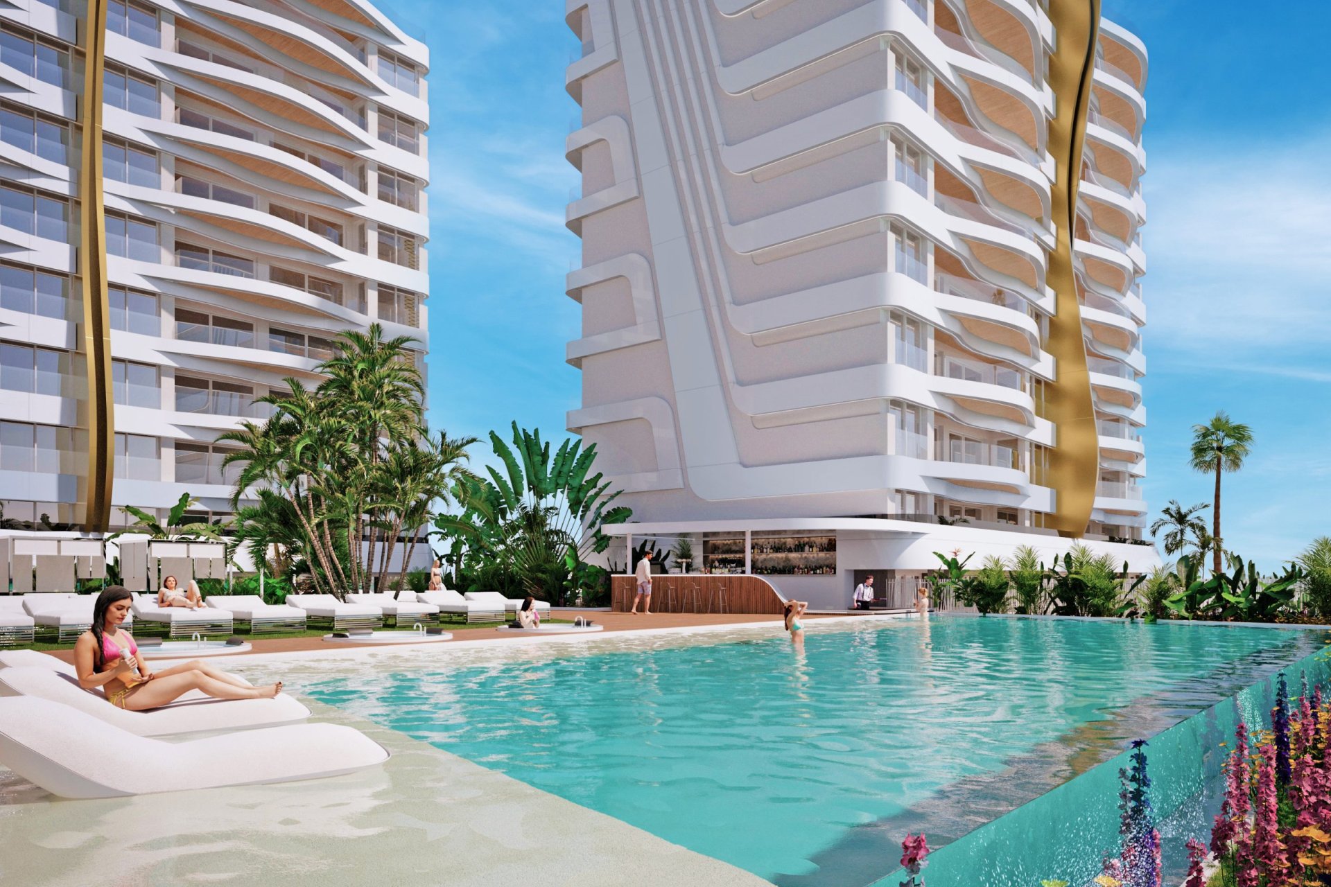 Nybyggeri - Lejlighed -
La Manga del Mar Menor