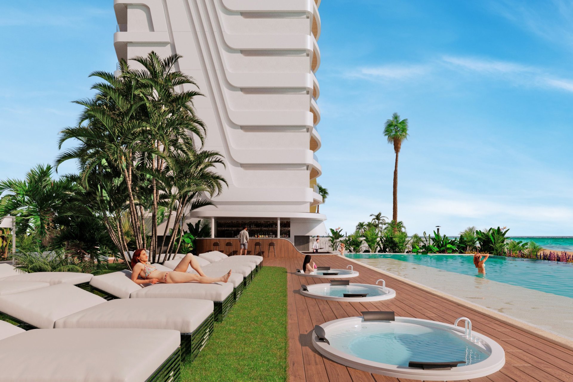 Nybyggeri - Lejlighed -
La Manga del Mar Menor