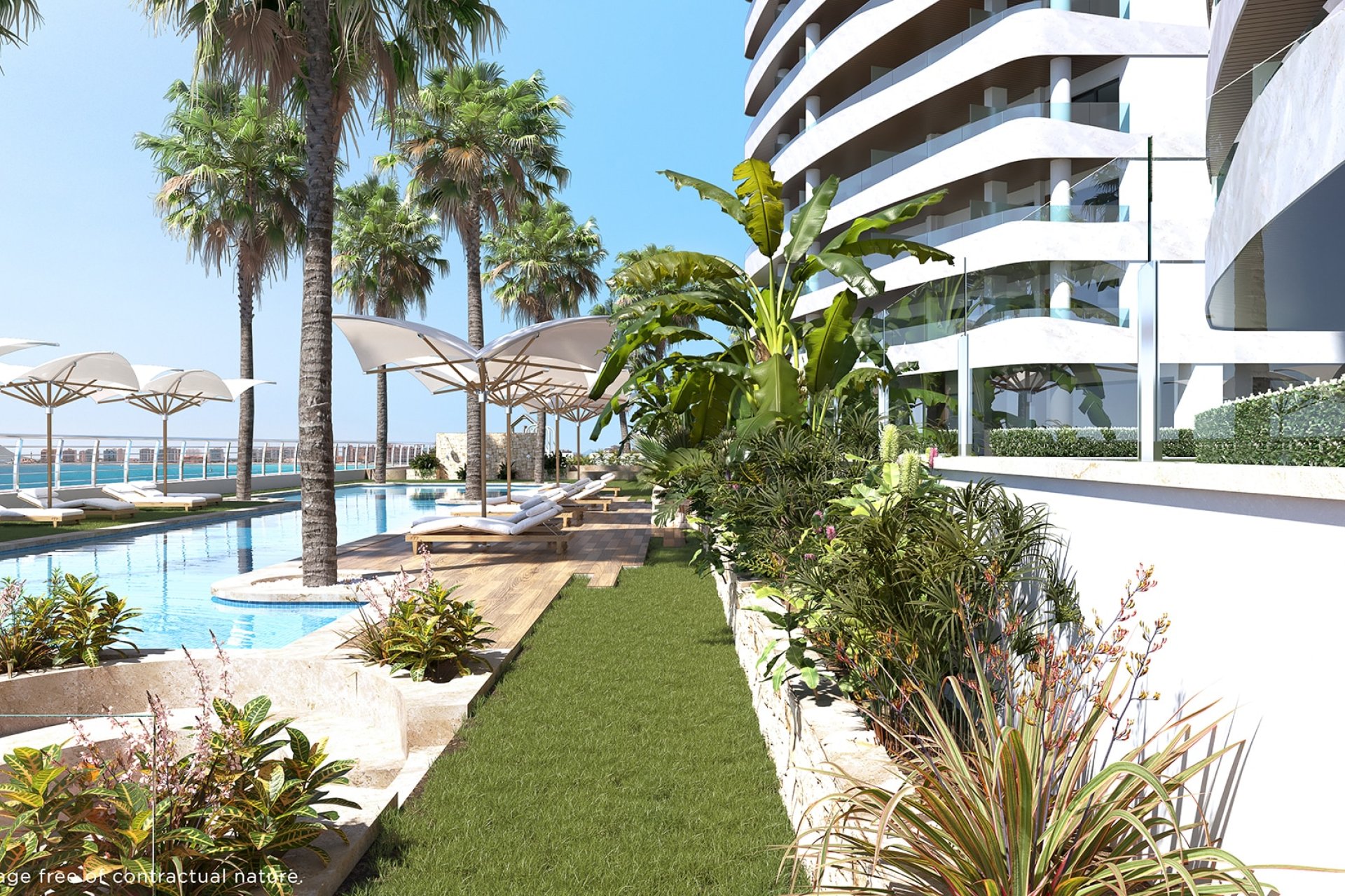 Nybyggeri - Lejlighed -
La Manga del Mar Menor