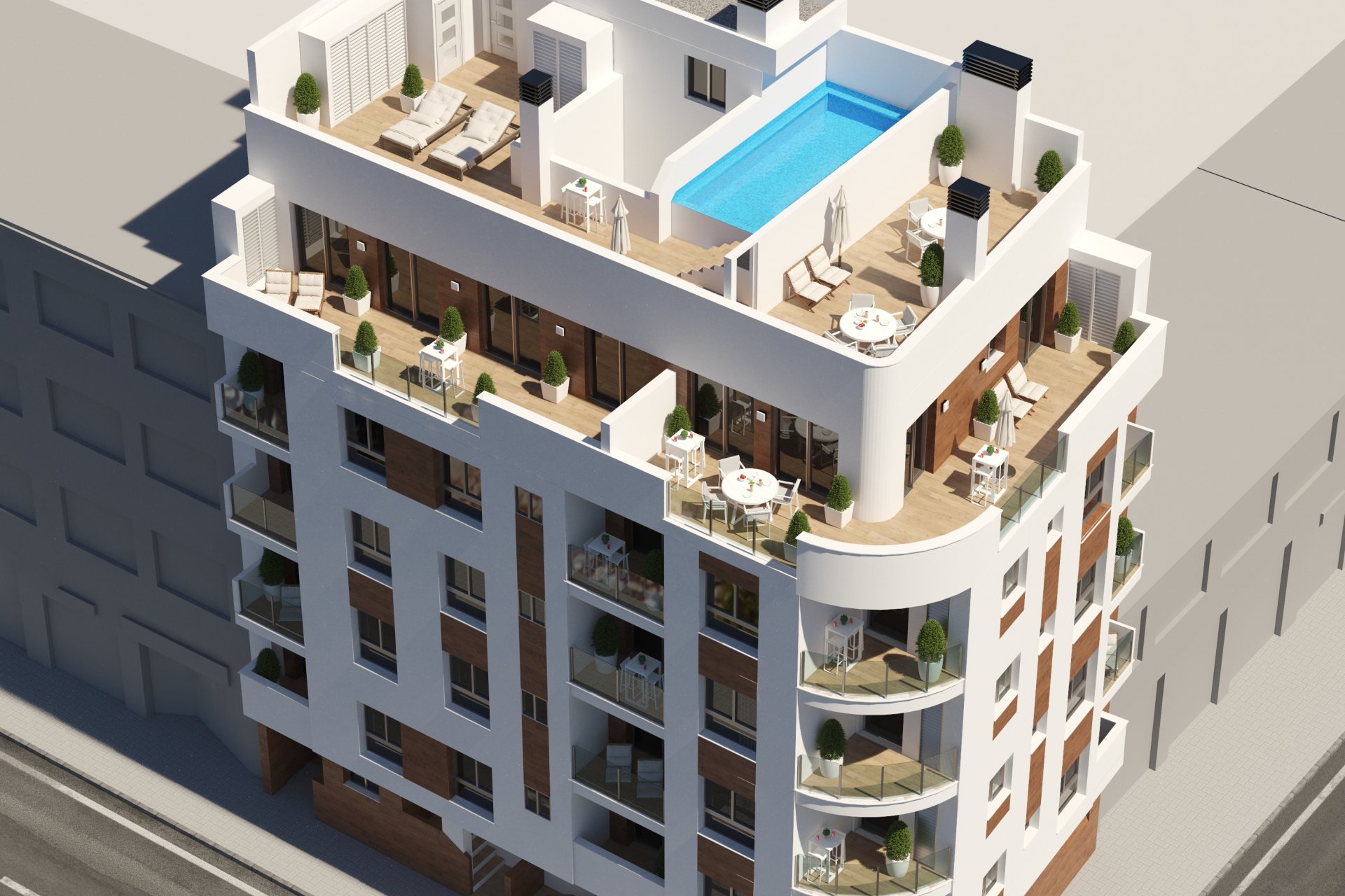 Nybyggeri - Lejlighed -
Torrevieja