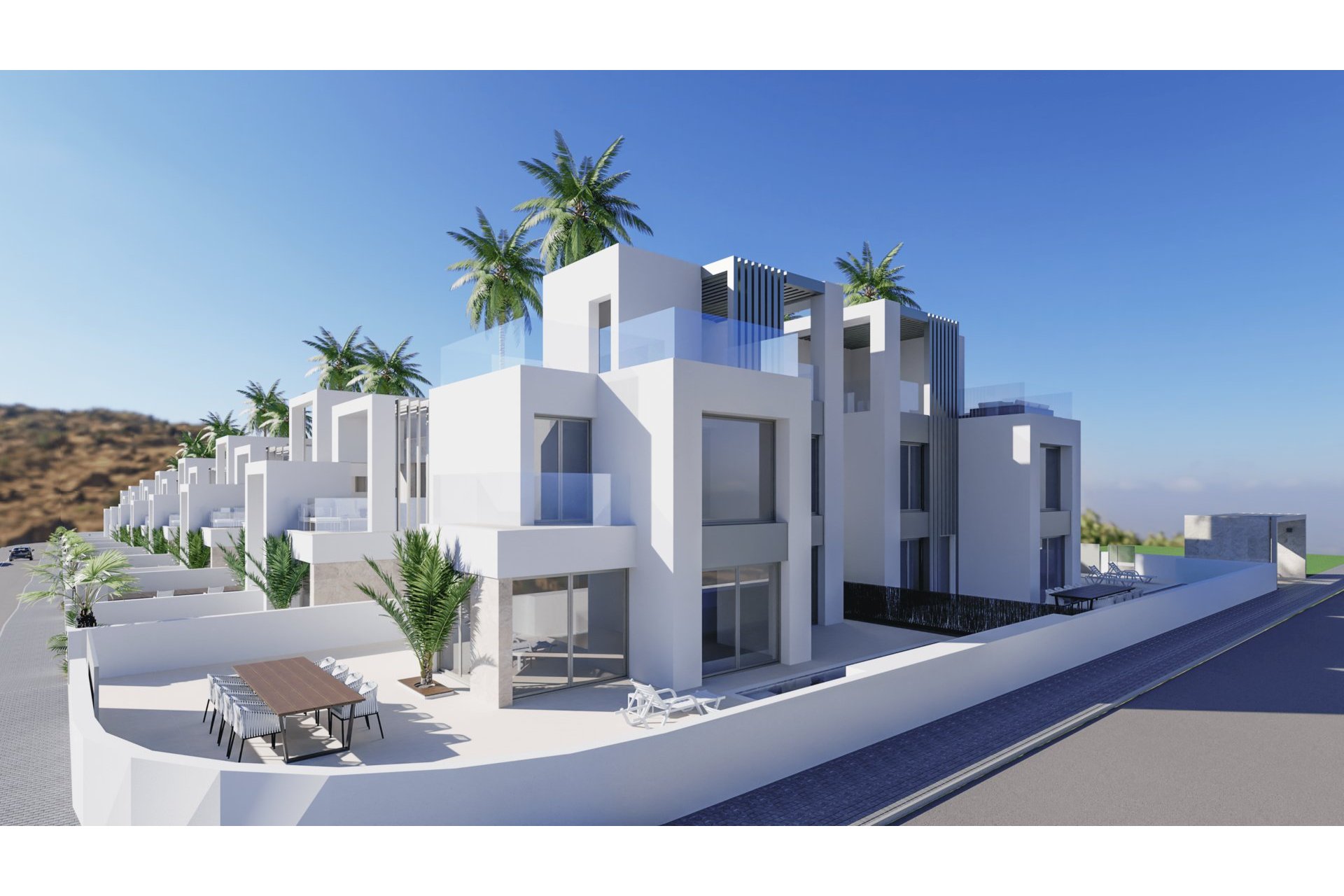 Nybyggeri - Rækkehus -
Ciudad Quesada