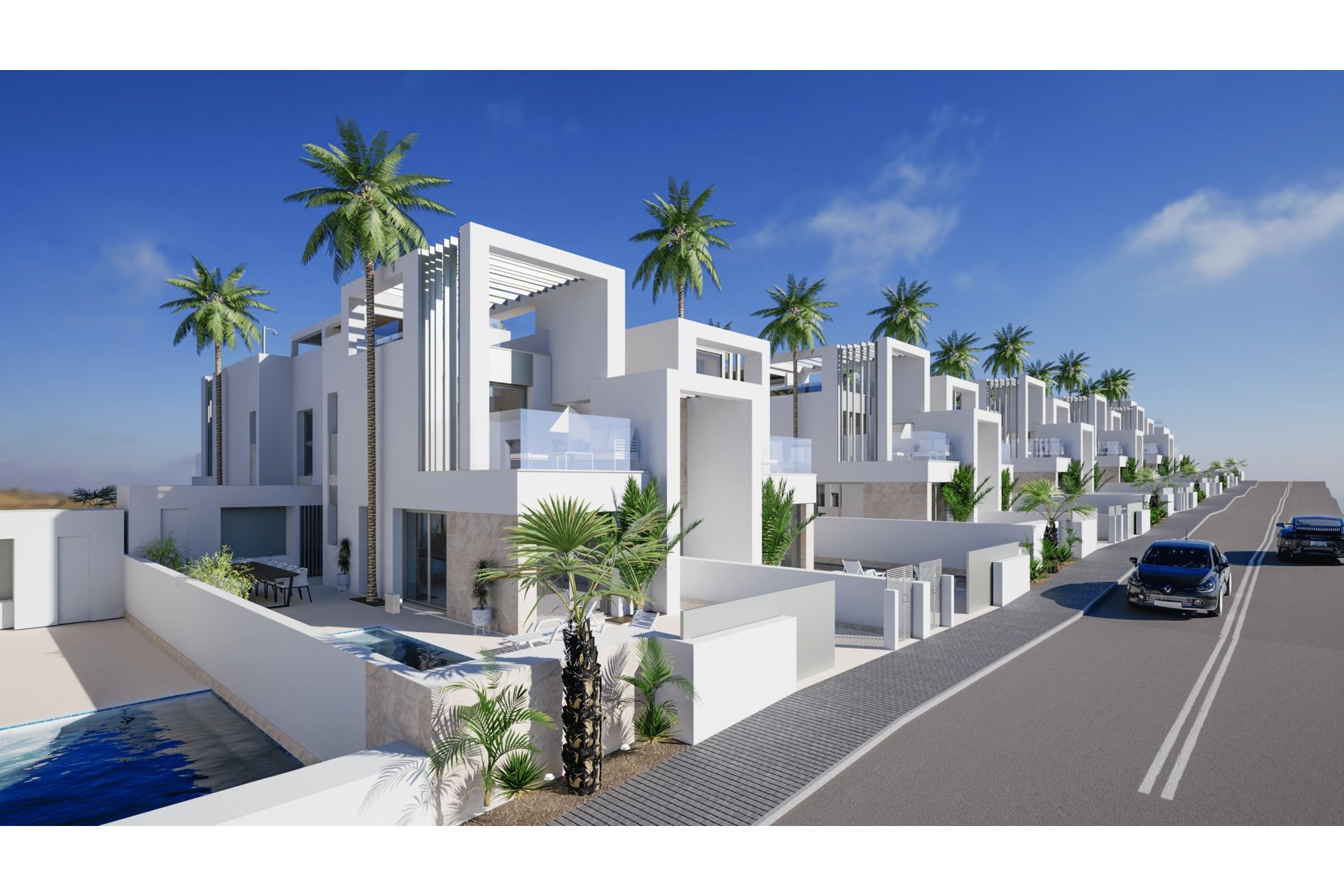 Nybyggeri - Rækkehus -
Ciudad Quesada