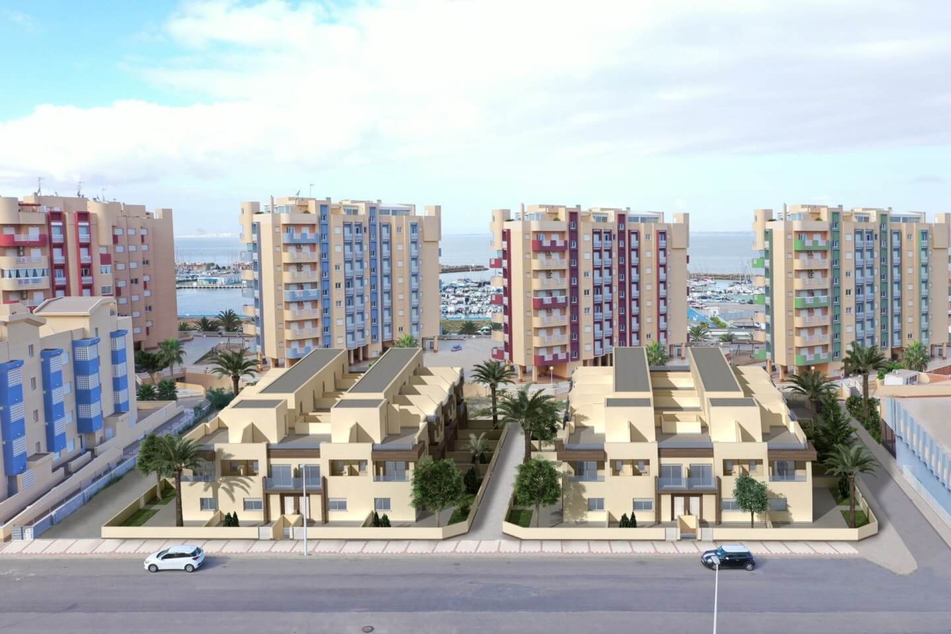 Nybyggeri - Rækkehus -
La Manga del Mar Menor