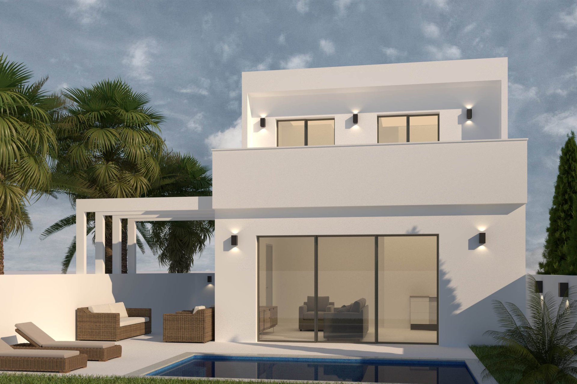 Nybyggeri - Rækkehus -
Orihuela Costa