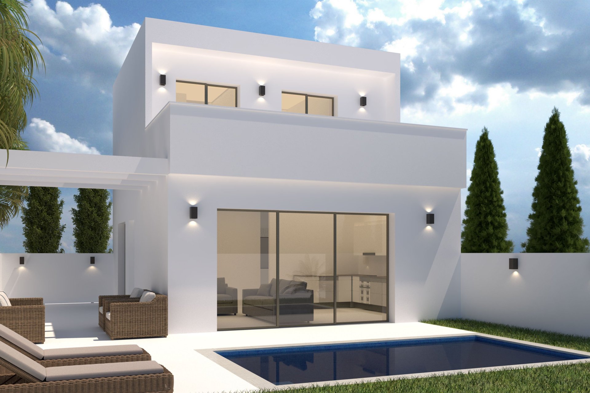Nybyggeri - Rækkehus -
Orihuela Costa