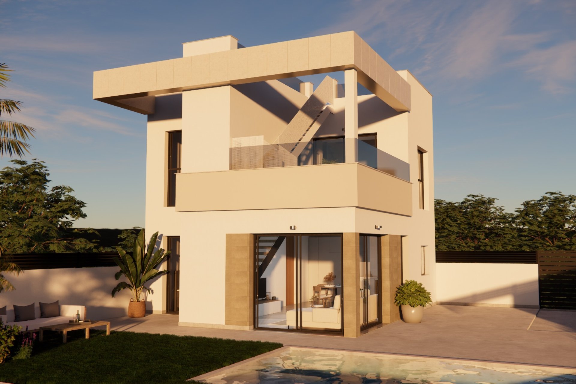 Nybyggeri - Rækkehus -
Orihuela Costa