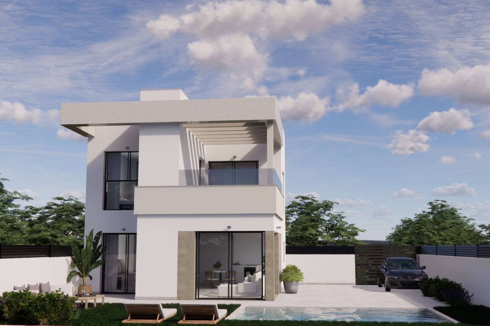 Nybyggeri - Rækkehus -
Orihuela Costa