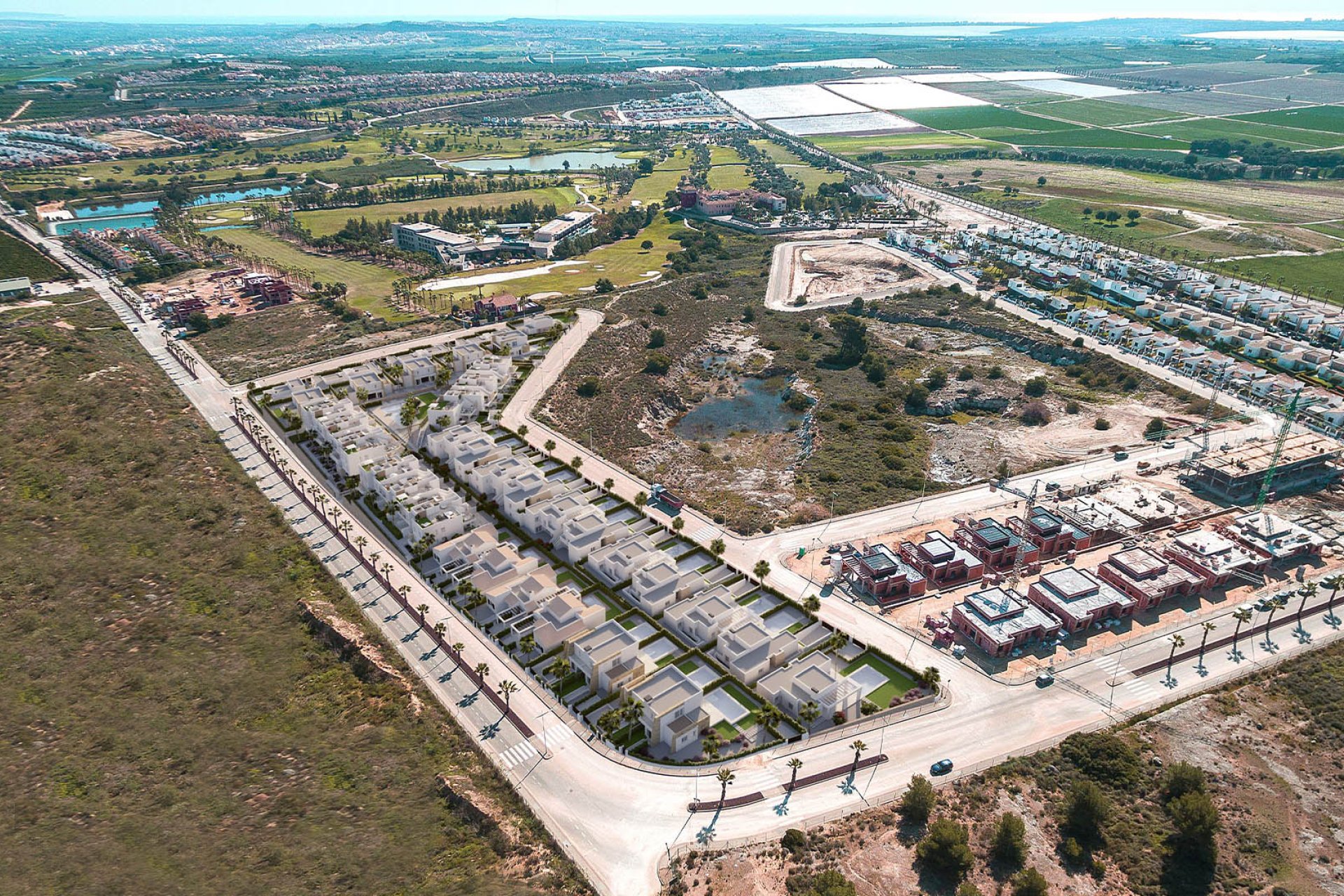 Obra nueva - Adosado -
Algorfa