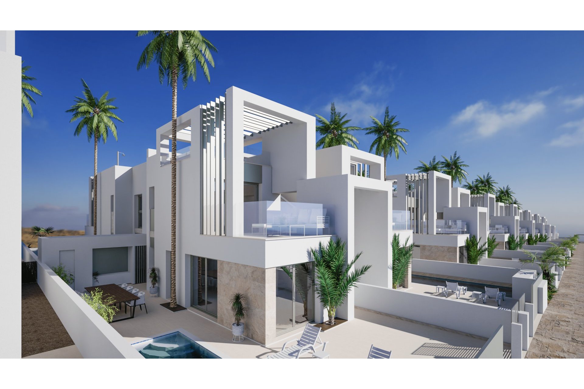 Obra nueva - Adosado -
Ciudad Quesada
