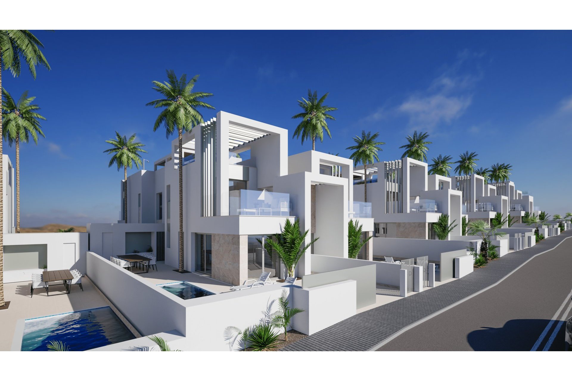 Obra nueva - Adosado -
Ciudad Quesada