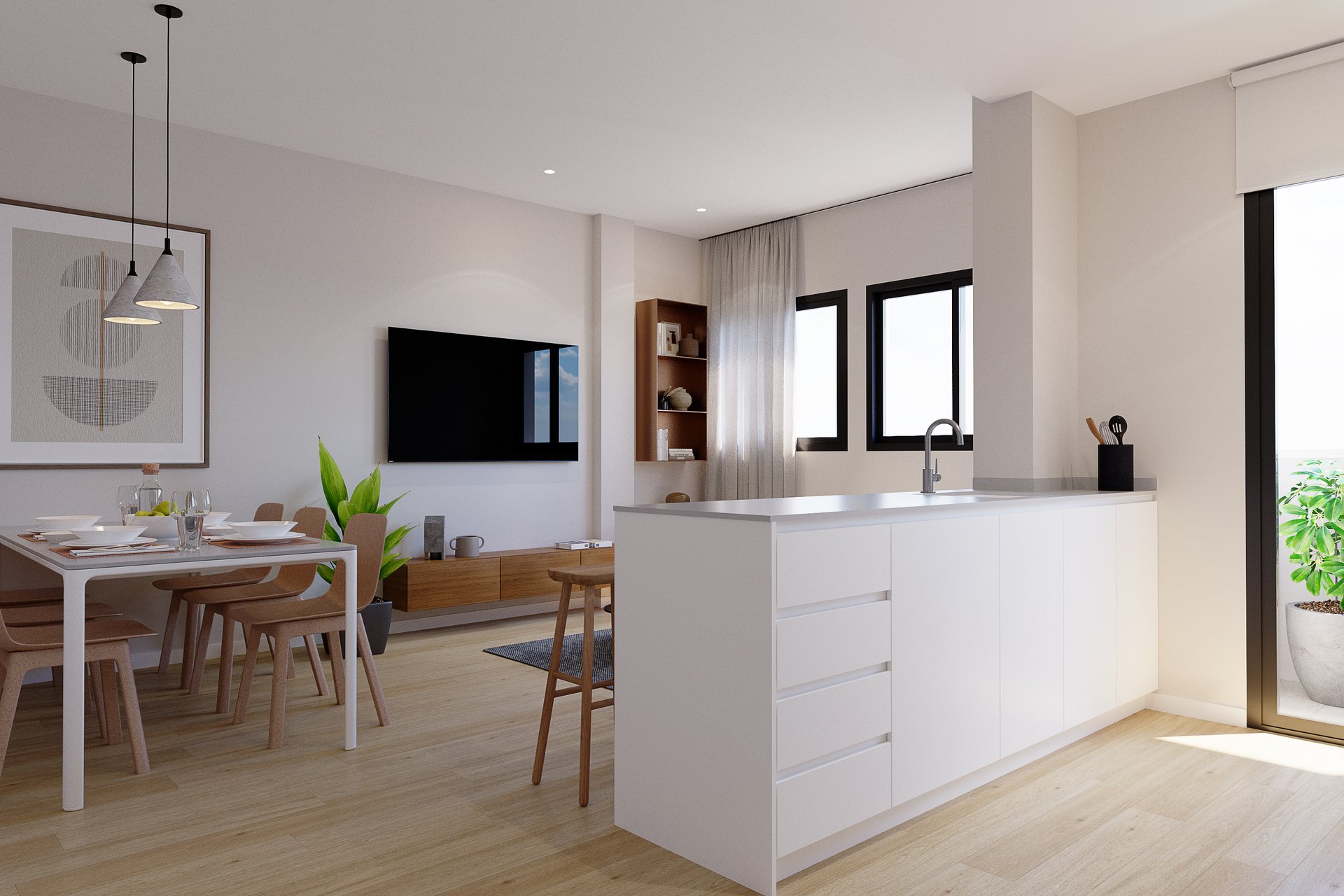 Obra nueva - Apartamento -
Algorfa