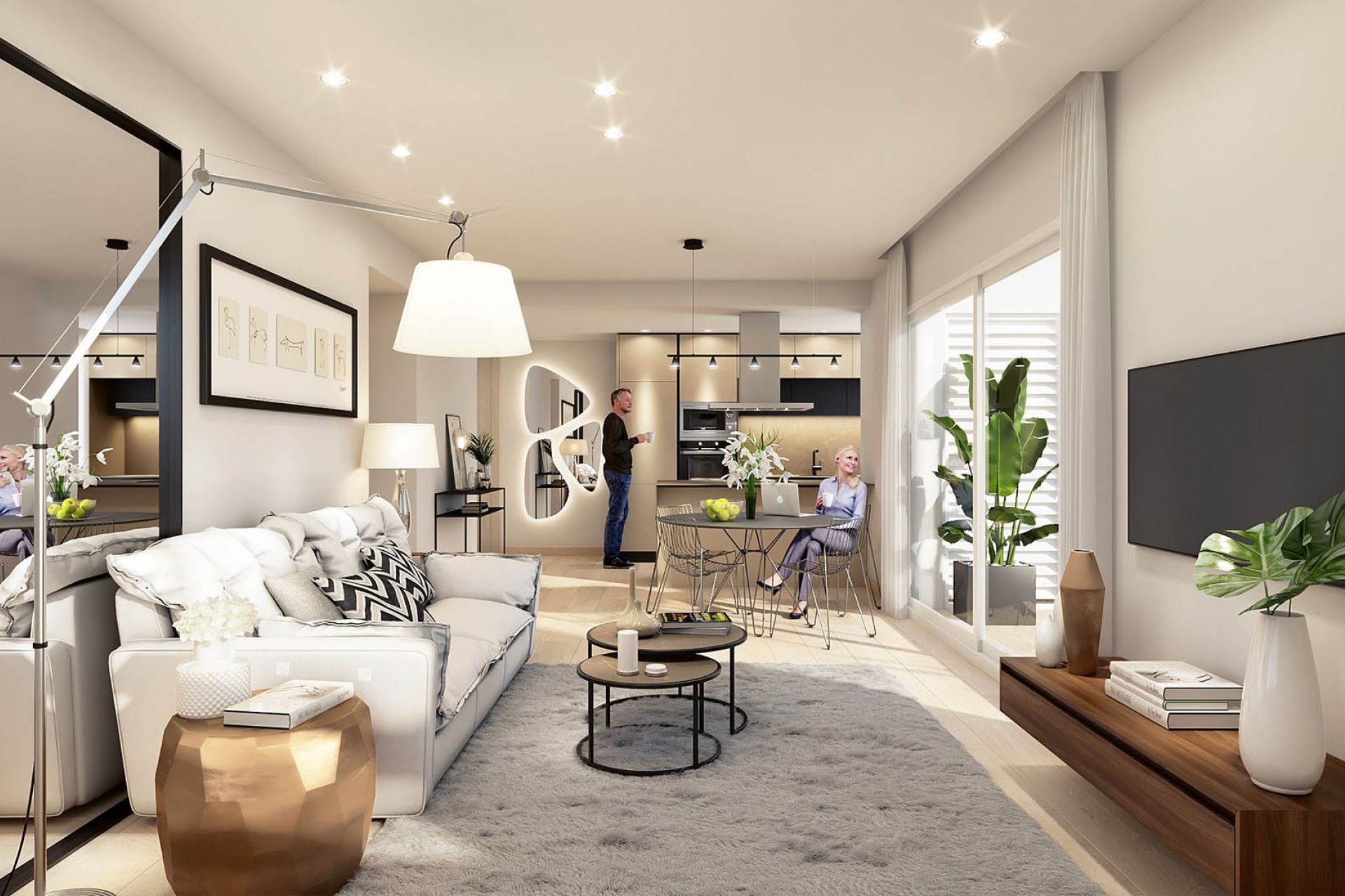 Obra nueva - Apartamento -
Algorfa