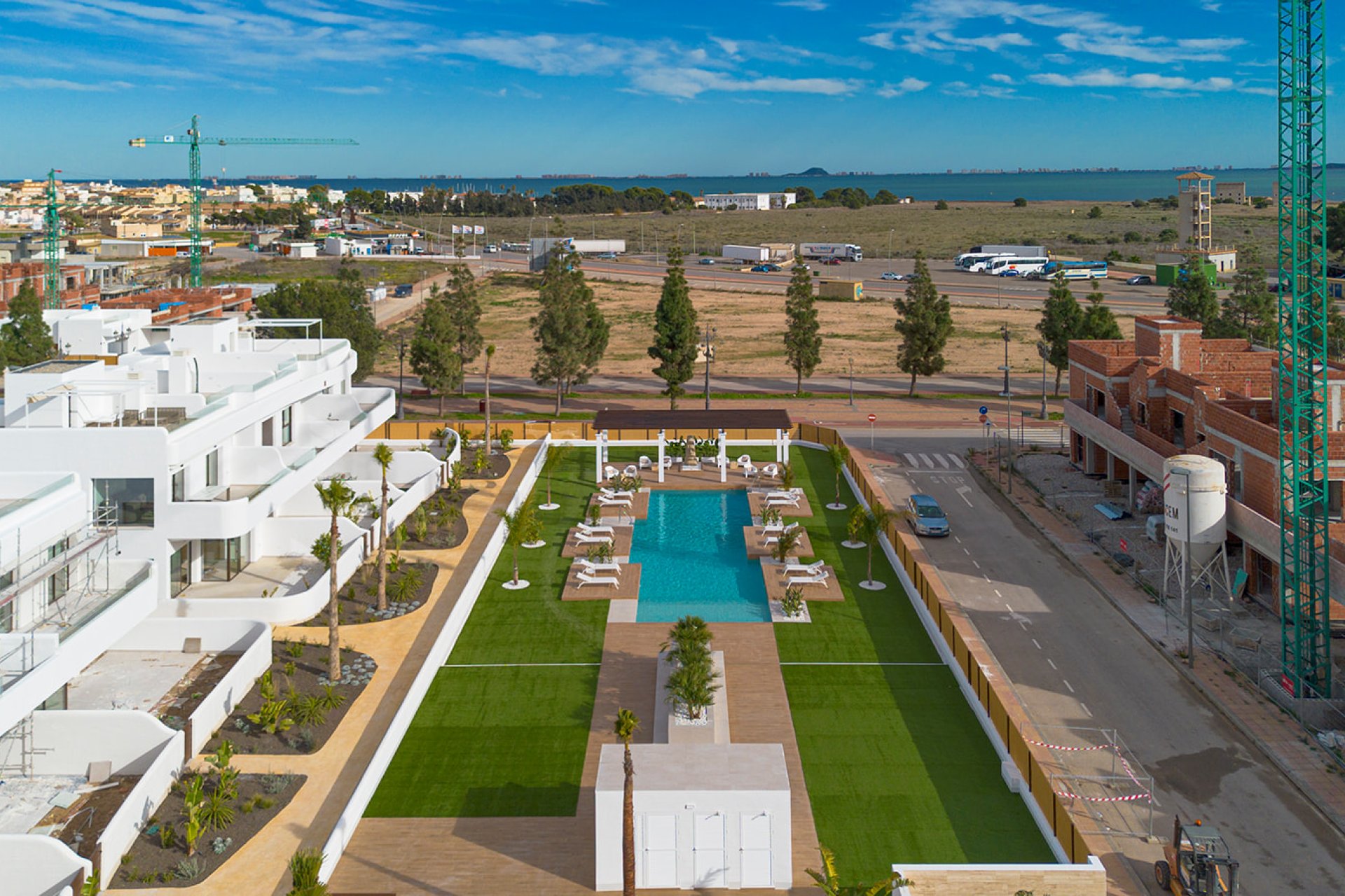 Obra nueva - Apartamento -
Los Alcázares
