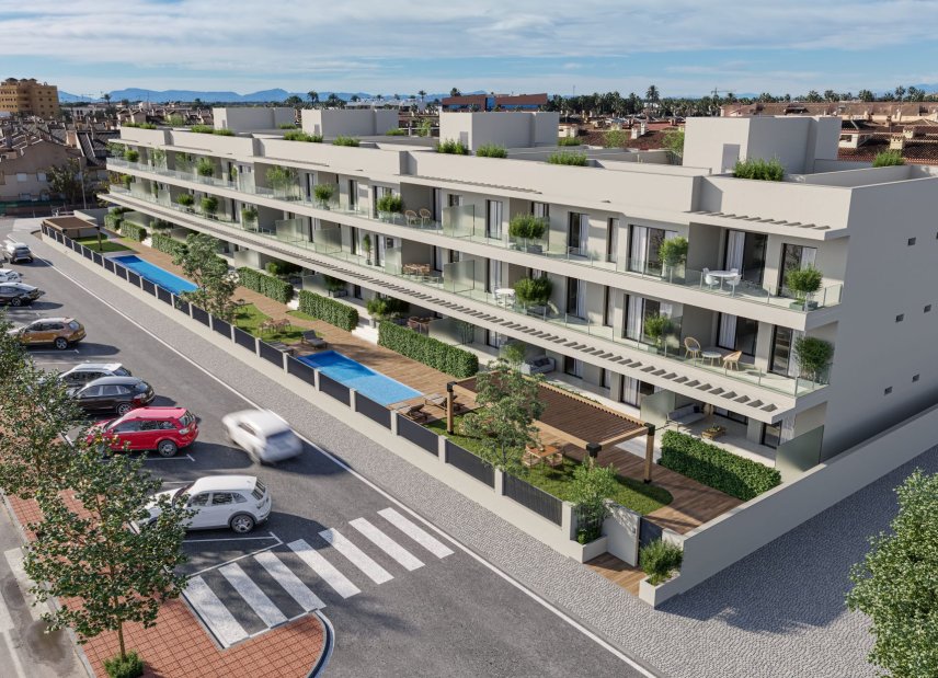 Obra nueva - Apartamento -
Los Alcázares