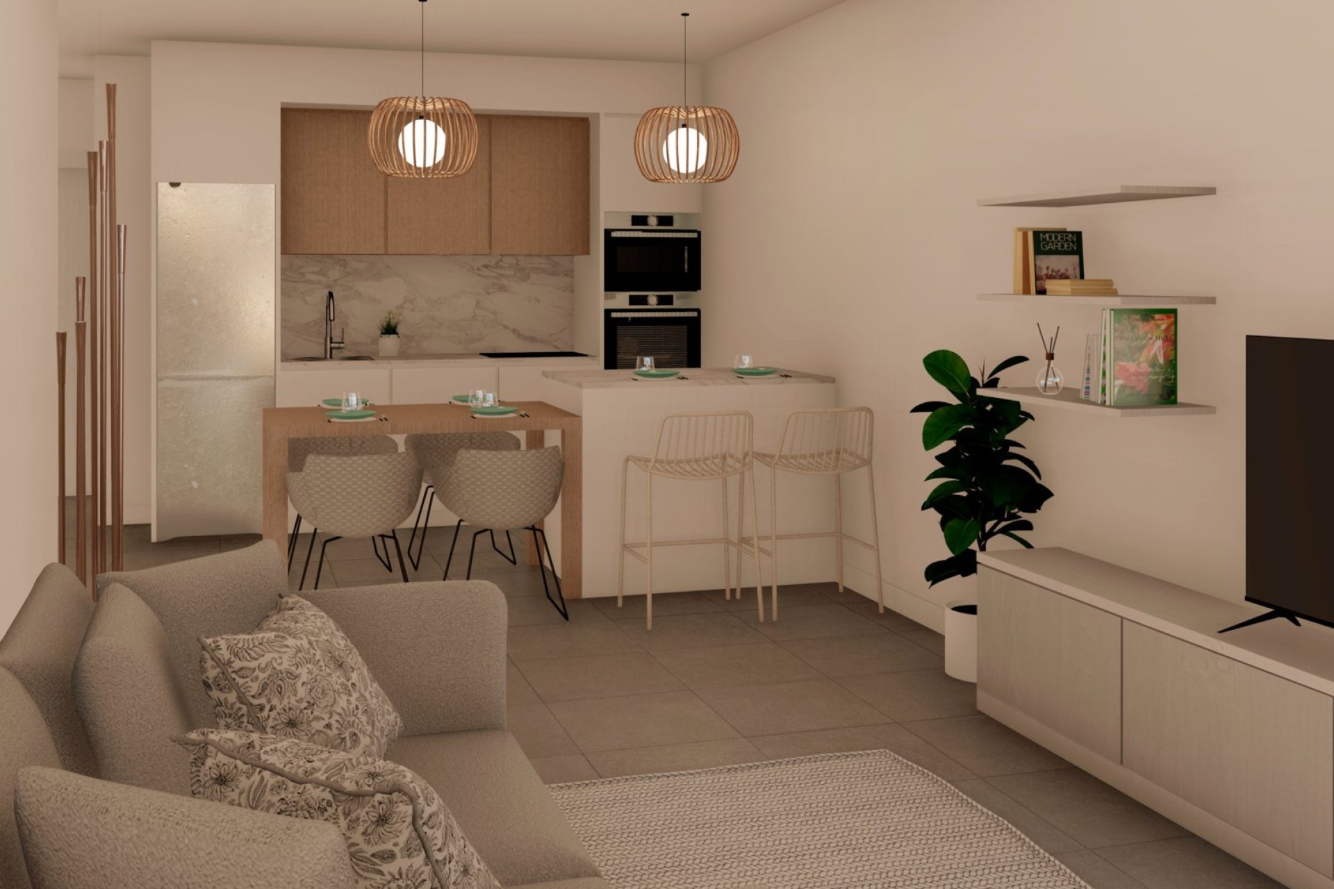 Obra nueva - Apartamento -
Roldán
