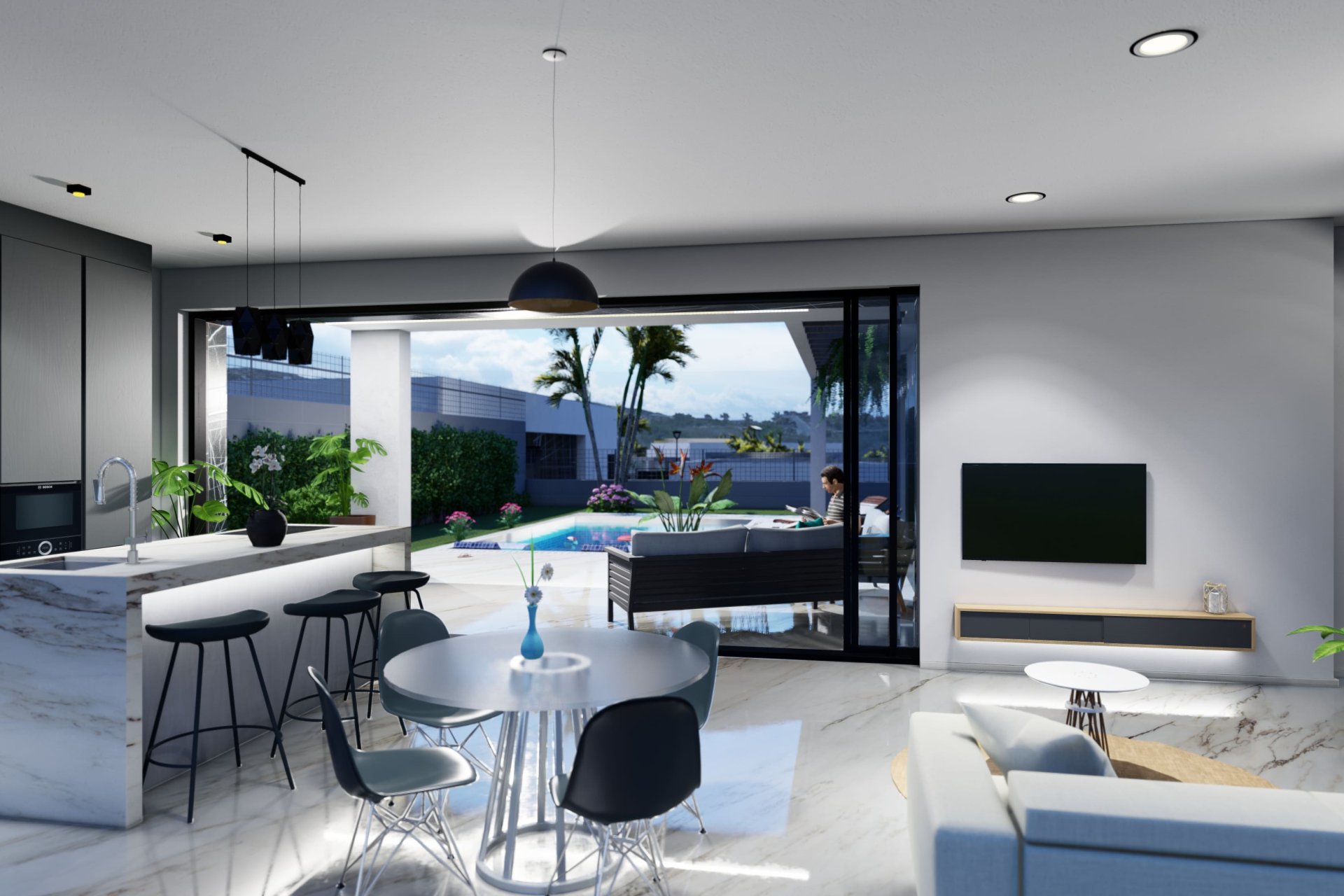 Obra nueva - Villa -
Algorfa