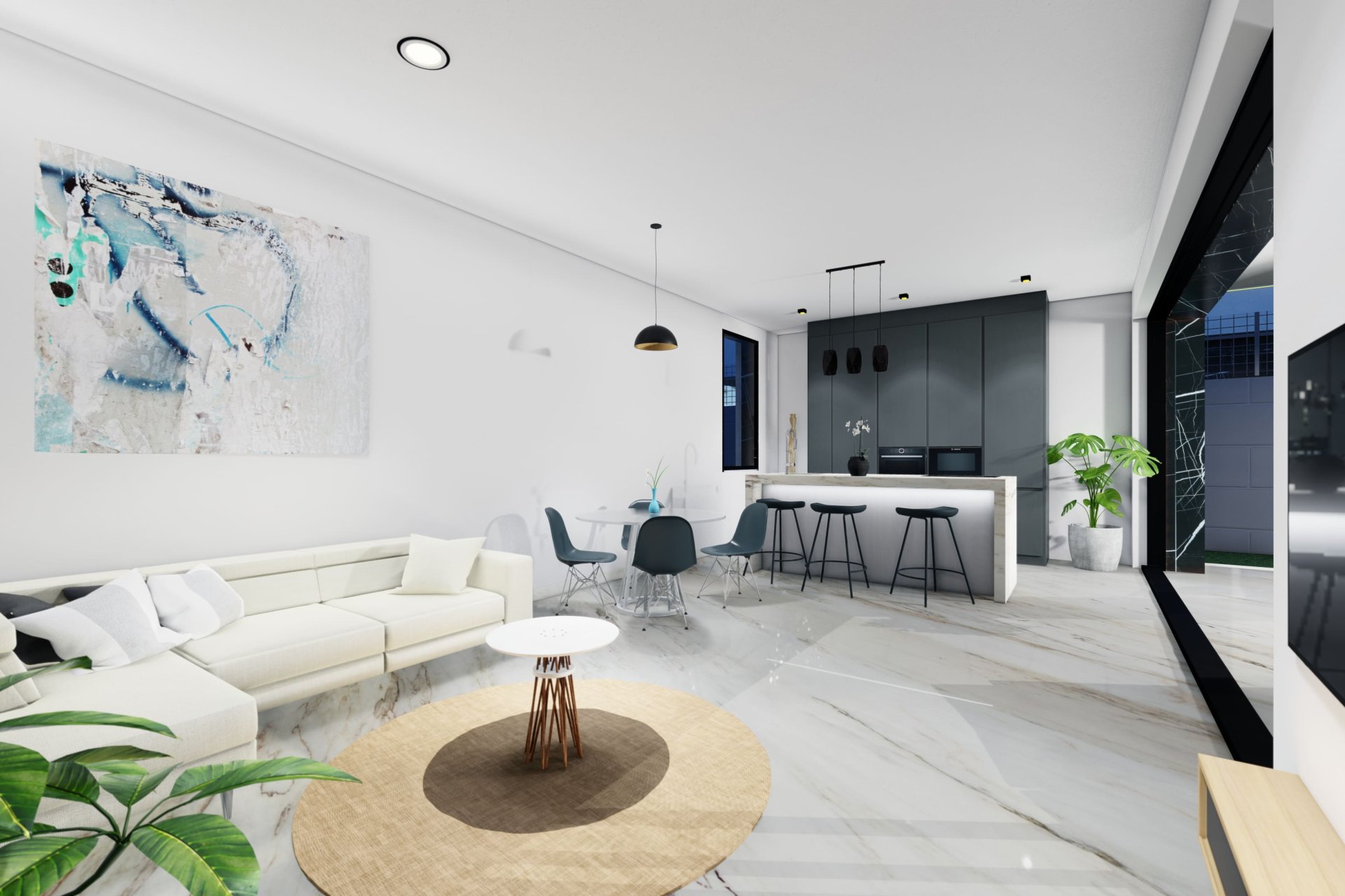 Obra nueva - Villa -
Algorfa