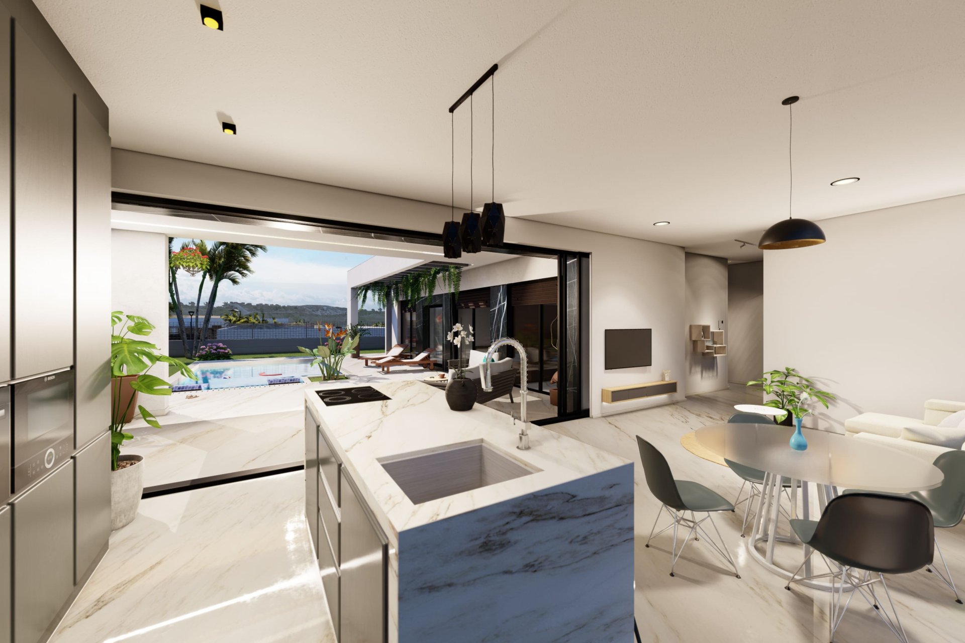 Obra nueva - Villa -
Algorfa