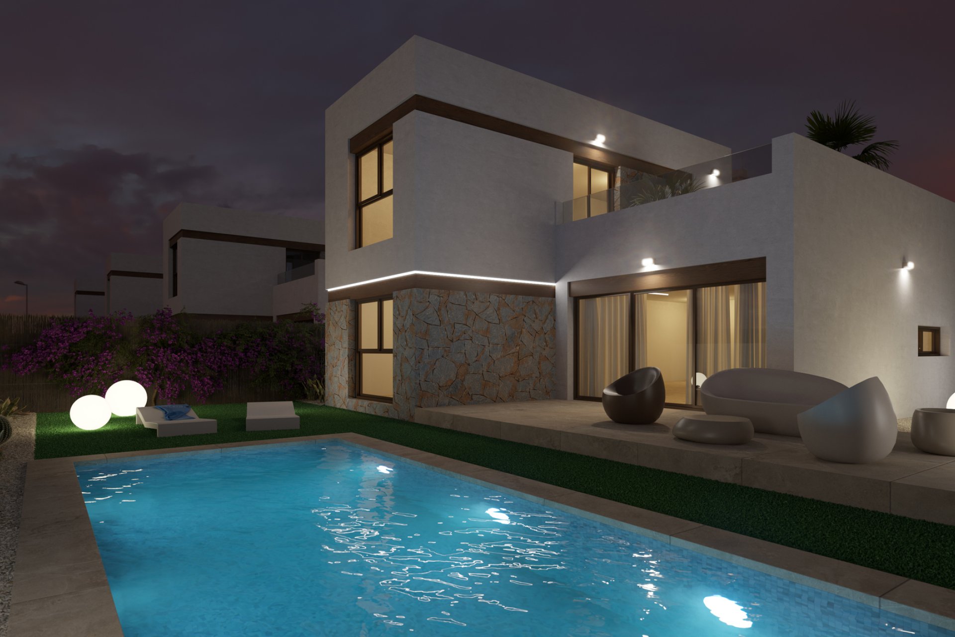 Obra nueva - Villa -
Algorfa