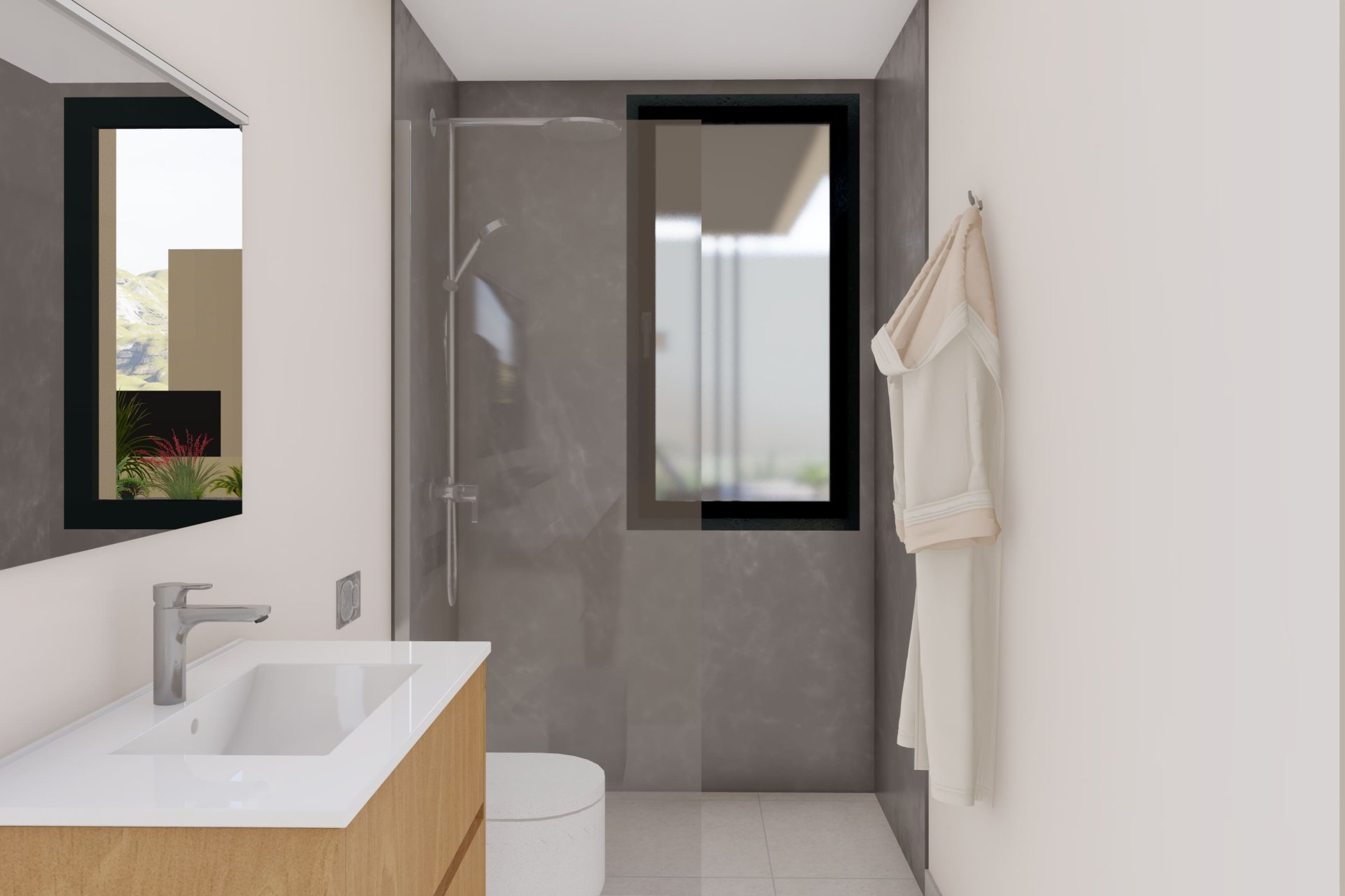 Obra nueva - Villa -
Murcia