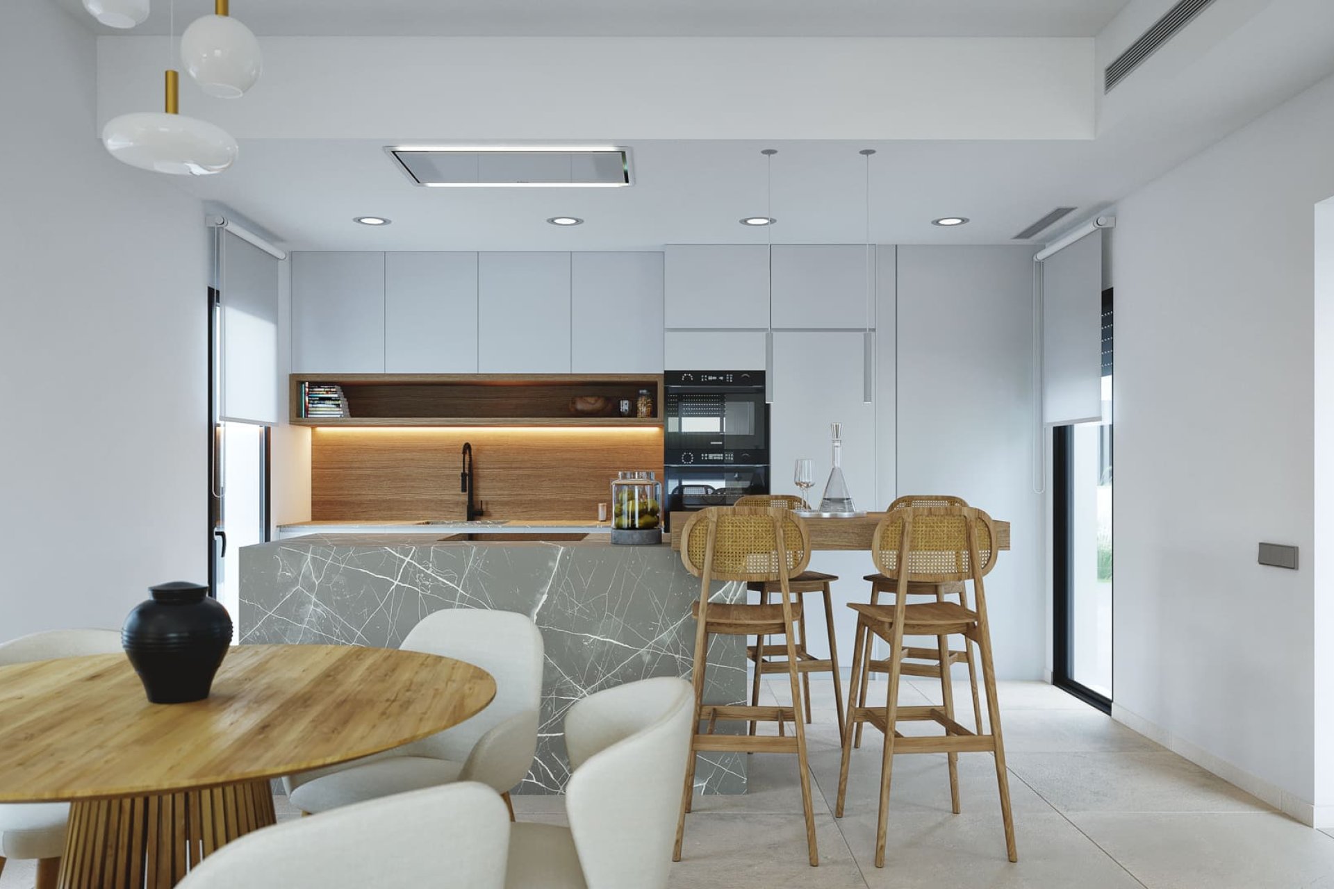 Obra nueva - Villa -
Murcia