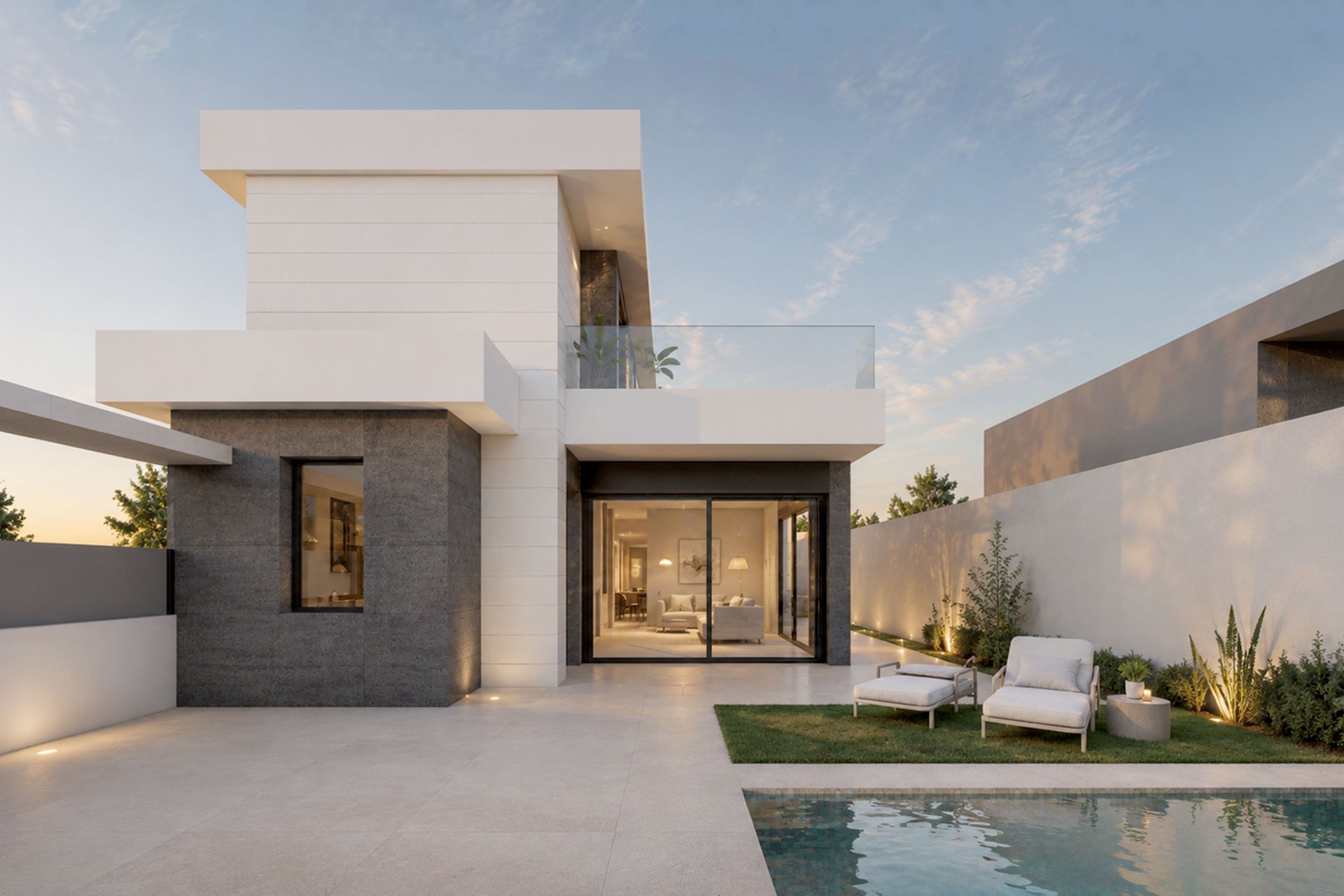 Obra nueva - Villa -
Pilar de la Horadada