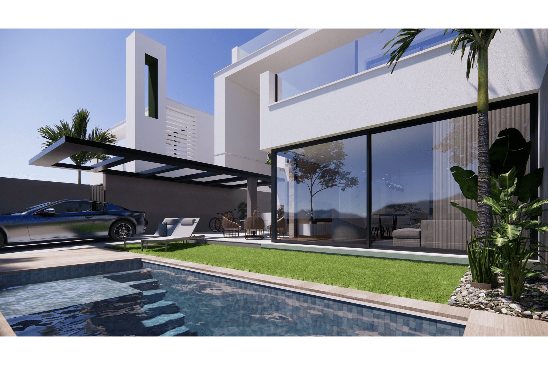 Obra nueva - Villa -
Torre-Pacheco