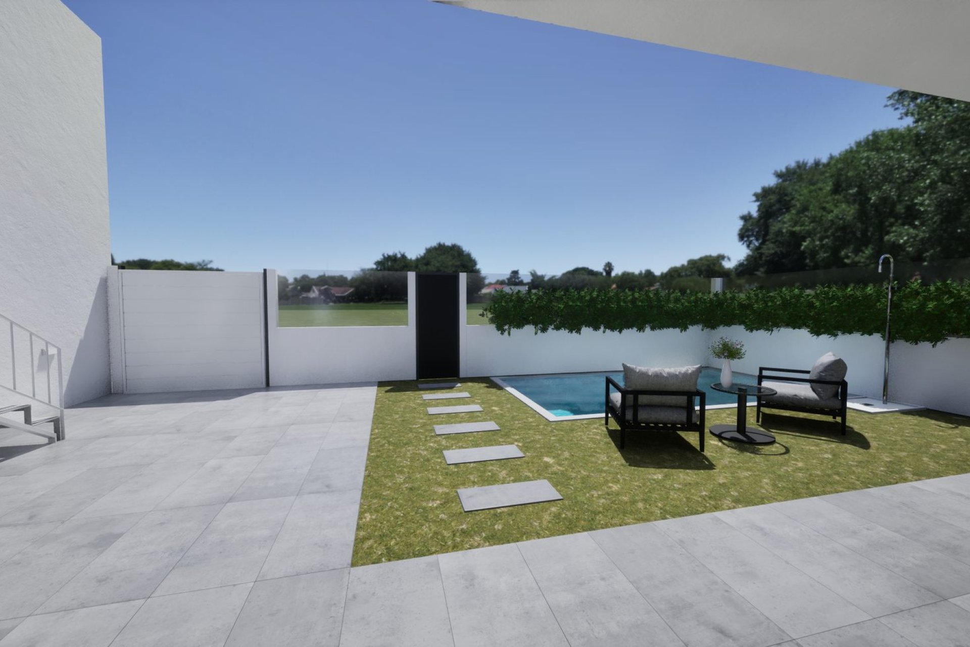 Obra nueva - Villa -
Torre-Pacheco