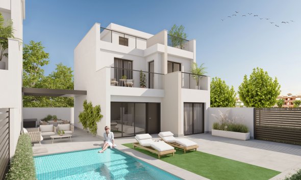 Villa - Obra nueva -
        Los Alcázares - NBH-65528