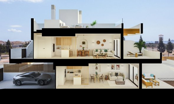 Obra nueva - Apartamento -
Los Alcázares