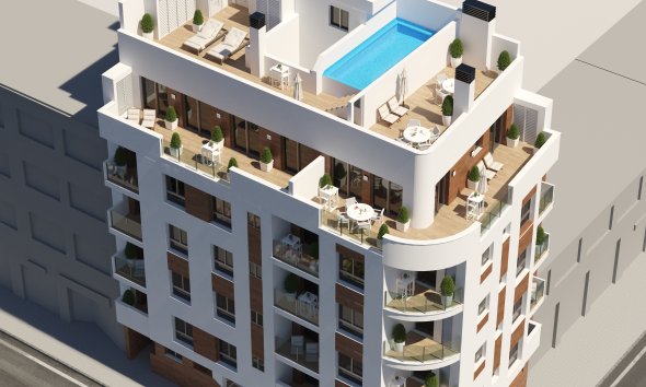 Nybyggeri - Lejlighed -
Torrevieja