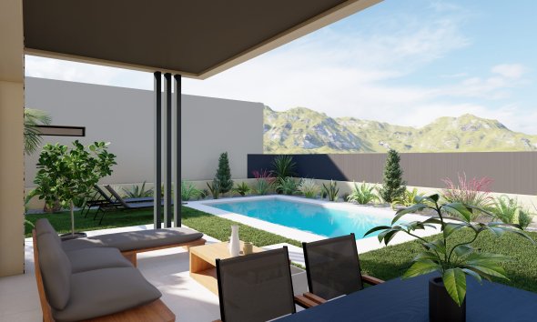 Obra nueva - Villa -
Murcia