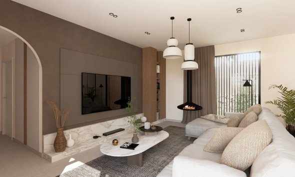 Obra nueva - Villa -
Murcia