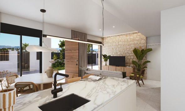 Obra nueva - Villa -
Torre-Pacheco