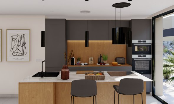 Obra nueva - Villa -
Murcia